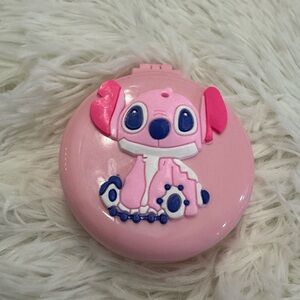 Angel stitch  Compact Mirror and brush duo portable